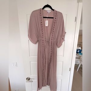 Rose Swim Suit Cover Up